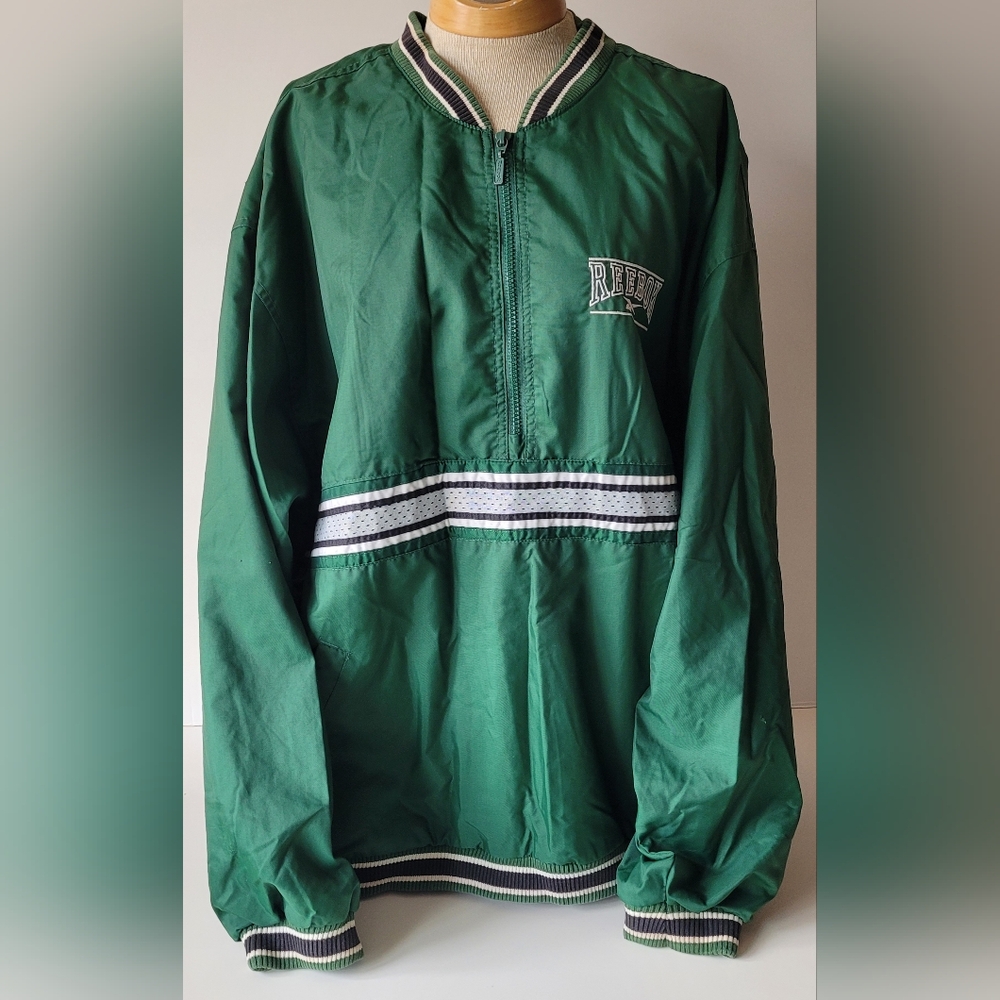 Vintage Reebok Pullover Jacket Large - image 1